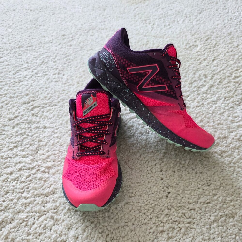 New Balance Pink All Terrain 690 AT Speed Ride Running Trail Shoes Women's Size